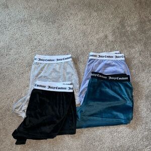 Juicy Couture PJ shorts